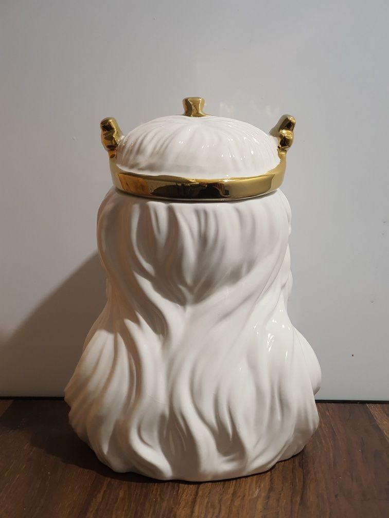 Królowa pojemnik wazon ceramiczny