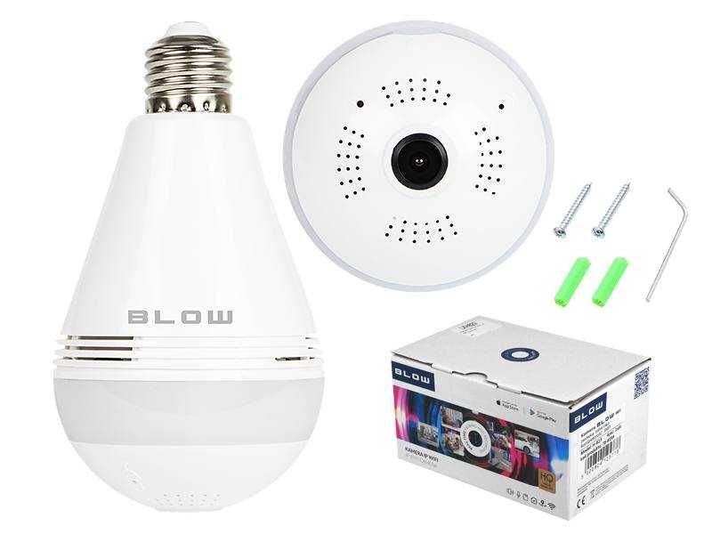 Kamera WiFi H-823 ,3MP żarówka