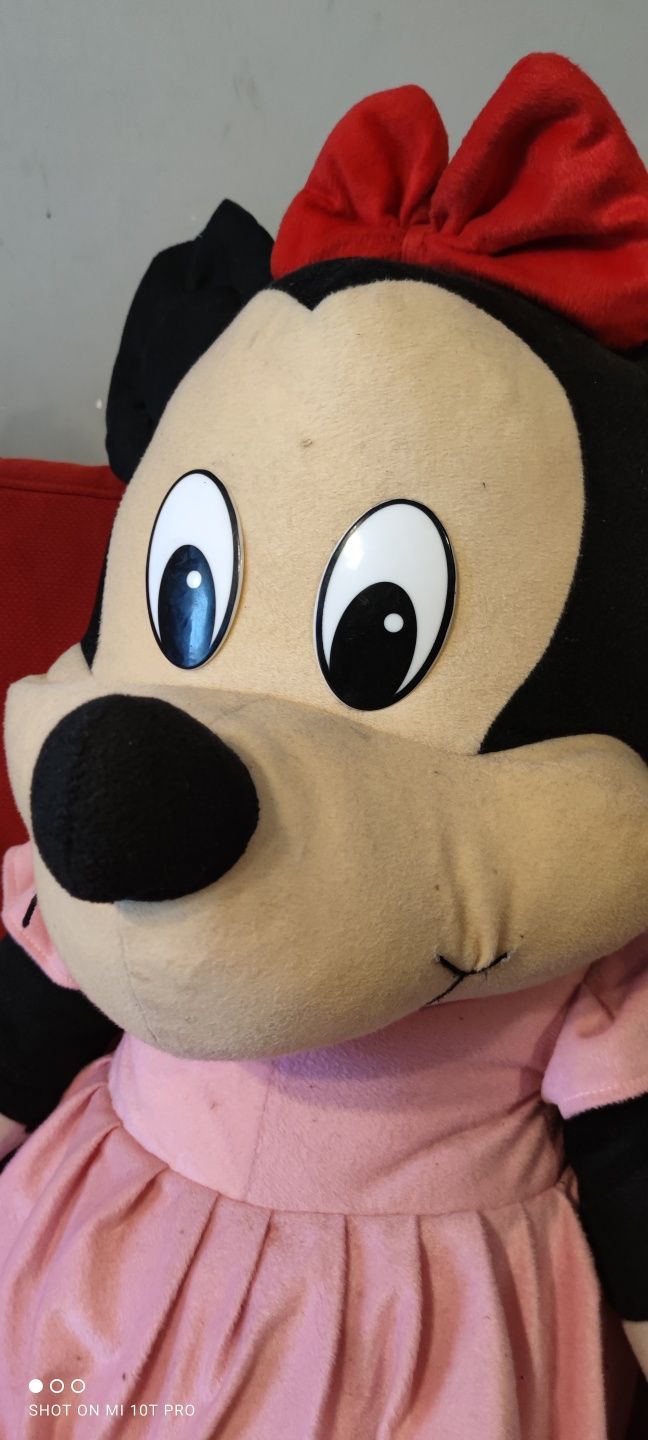 Duża pluszowa maskotka pluszak myszka Minnie Disney xxl