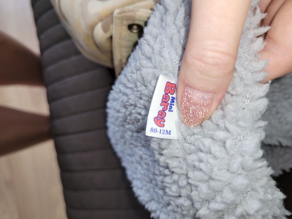 Komplet rozmiar 80 jesień zima chłopiec
