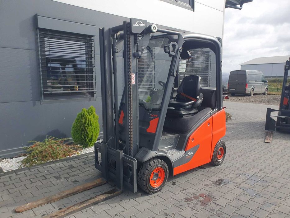 Wózek widłowy Linde H14T 2018r Standard 3.150m H16 H18 H20