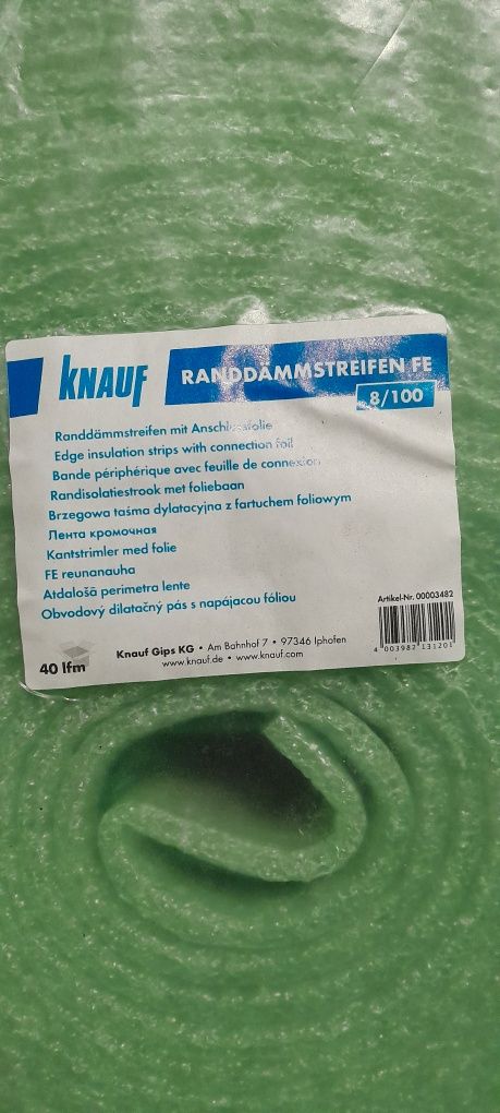 KNAUF taśma dylatacyjna 8/100 brzegowa 40m