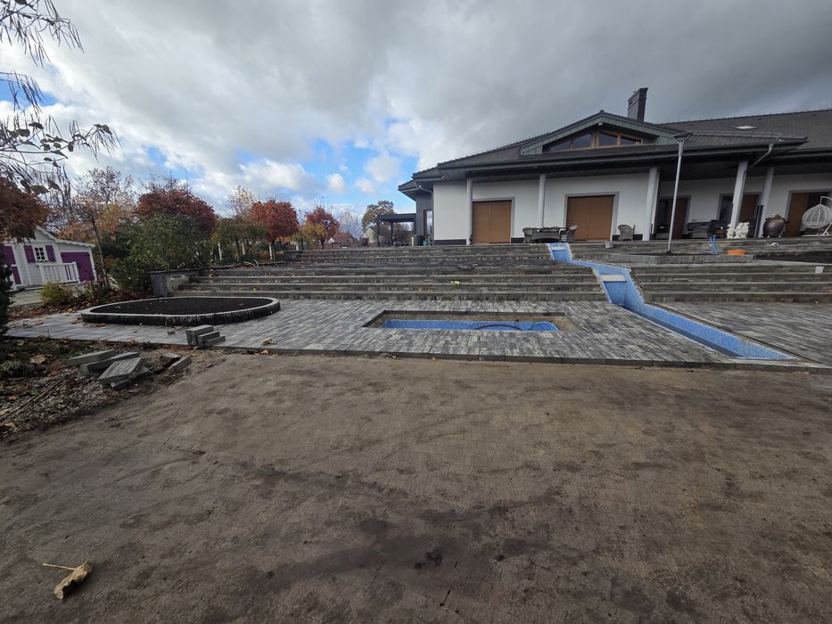 Układanie kostki, brukarstwo, ogrodzenia