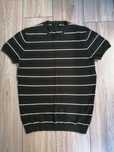 Koszulka w paski męska t-shirt Massimo Dutti M khaki