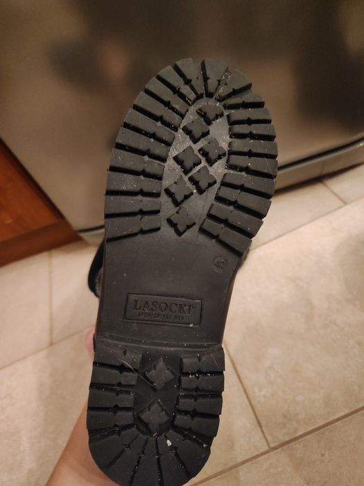 Trzewiki męskie Lasocki skórzane