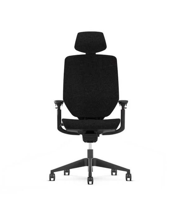 Krzesło Biurkowe Ergonomiczne BS12-PRO (BS12-PRO) używane czarne