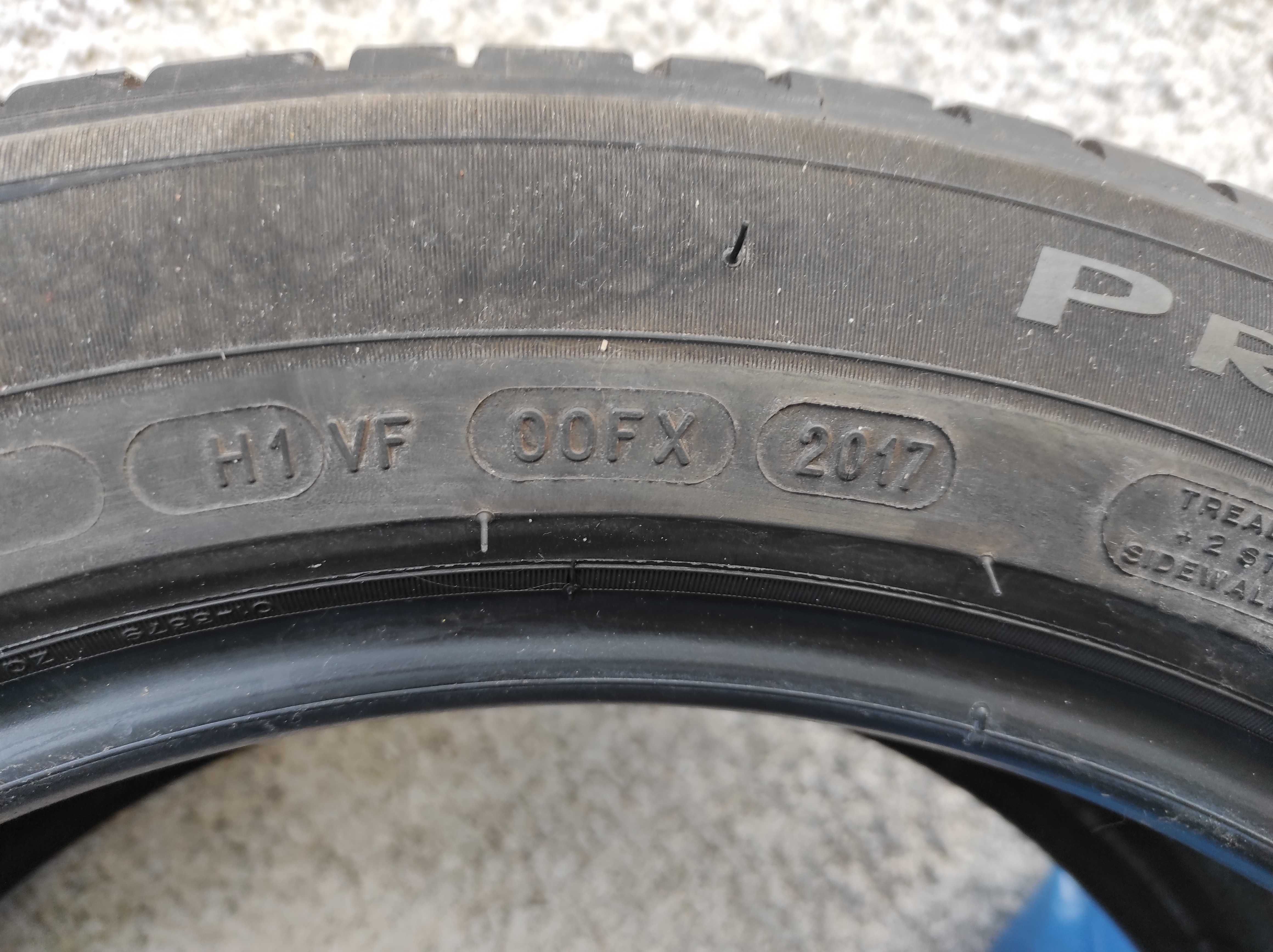 4x opony letnie Michelin Primacy 3 225/50r18 4,5-5,5mm