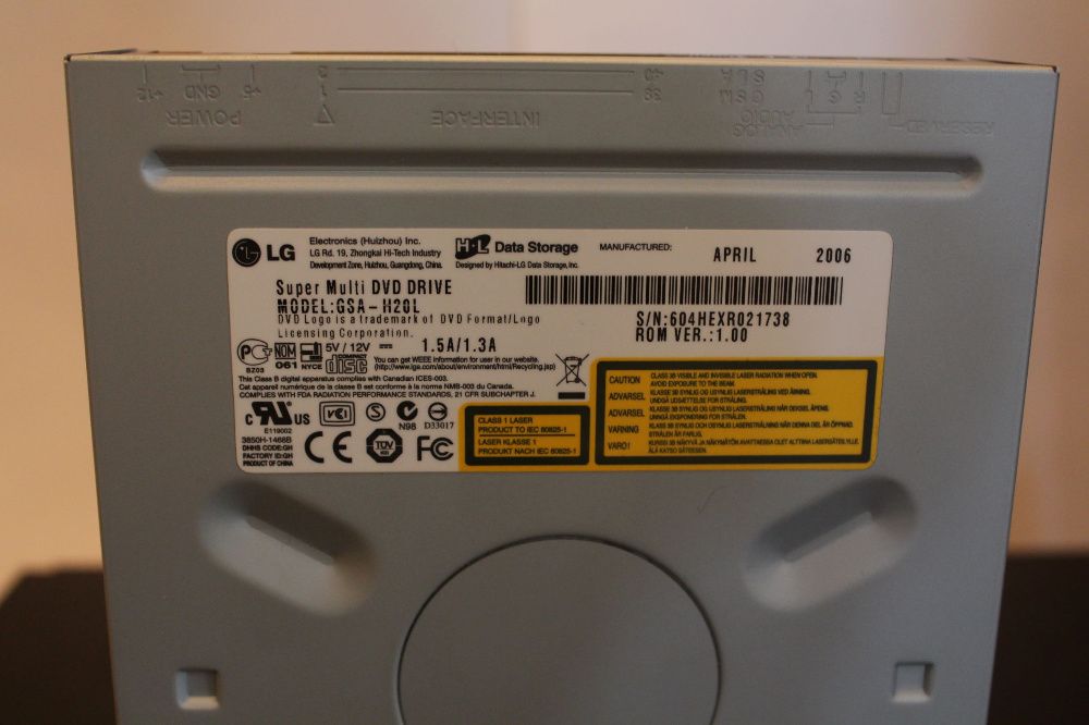 Оптический привод. LG GSA-H20L