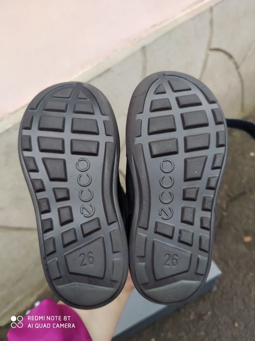 Ecco 26 термоботинки на хлопчика зимові чоботи черевики сапоги ессо