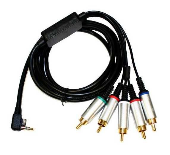 Kabel Component HDTV AV do konsoli PSP Slim *NOWY Video-Play Wejherowo