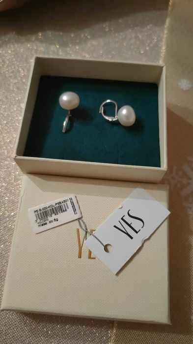 Nowy Komplet biżuterii - perły