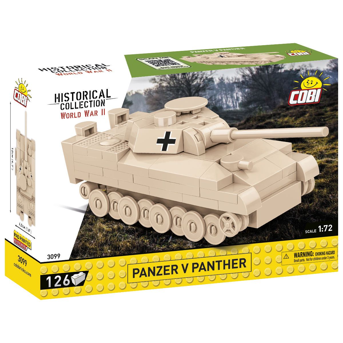 Hc Wwii /3099/ Panzer V Panther 126 Kl.