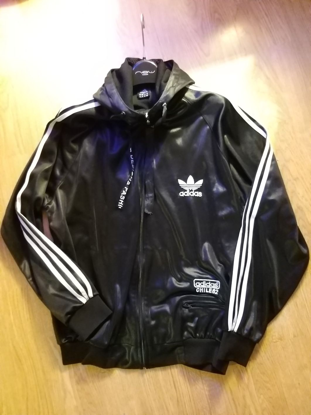 Bluza czarna Adidas logo