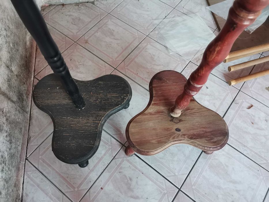 Kwietniki drewniane PRL