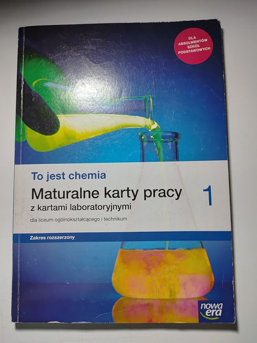 To jest chemia Maturalne Karty Pracy 1 Zakres Rozszerzony