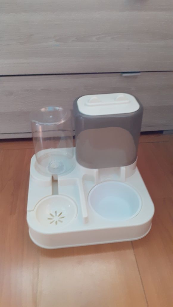 Dispensador comida e água cão ou gato