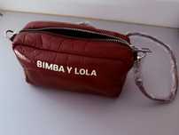 Mala Bimba y Lola bordeaux de pele como nova
