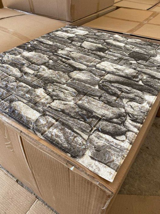 РОЗПРОДАЖА! 3Д Панели Самоклеющиеся 3D панель под камень 3D панелі