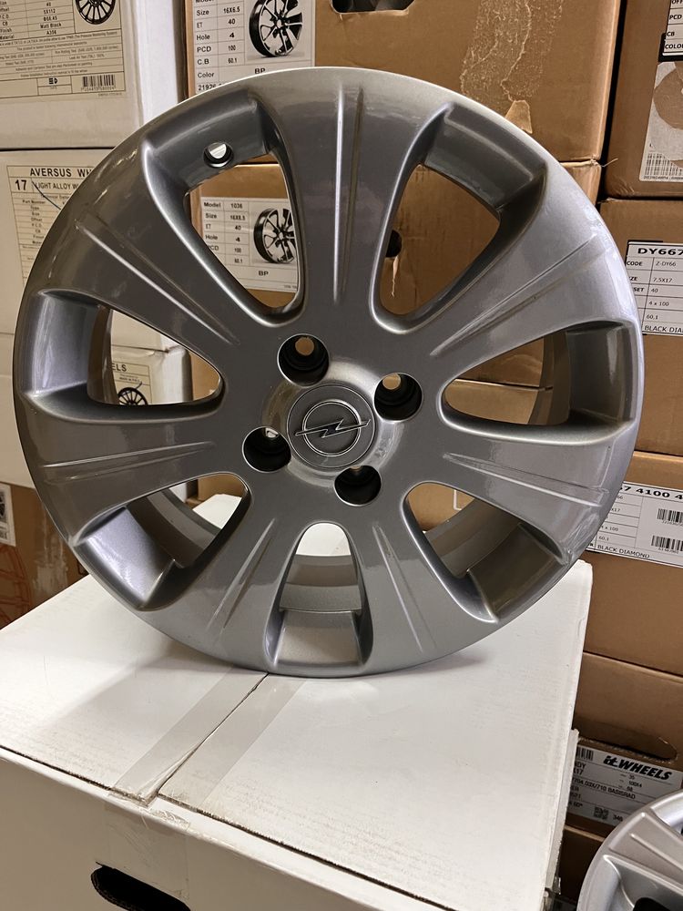 Jantes 16” 4x100 originais Opel Corsa