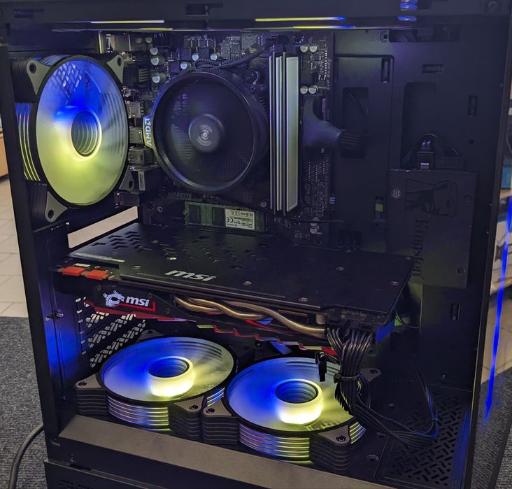 Ігровий комп’ютер gtx 1070 8GB, 32 GB, 480 + 120GB SSD, Ryzen 5 2600