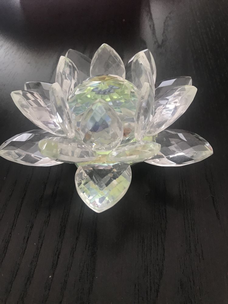 Flor de Lótus de cristal