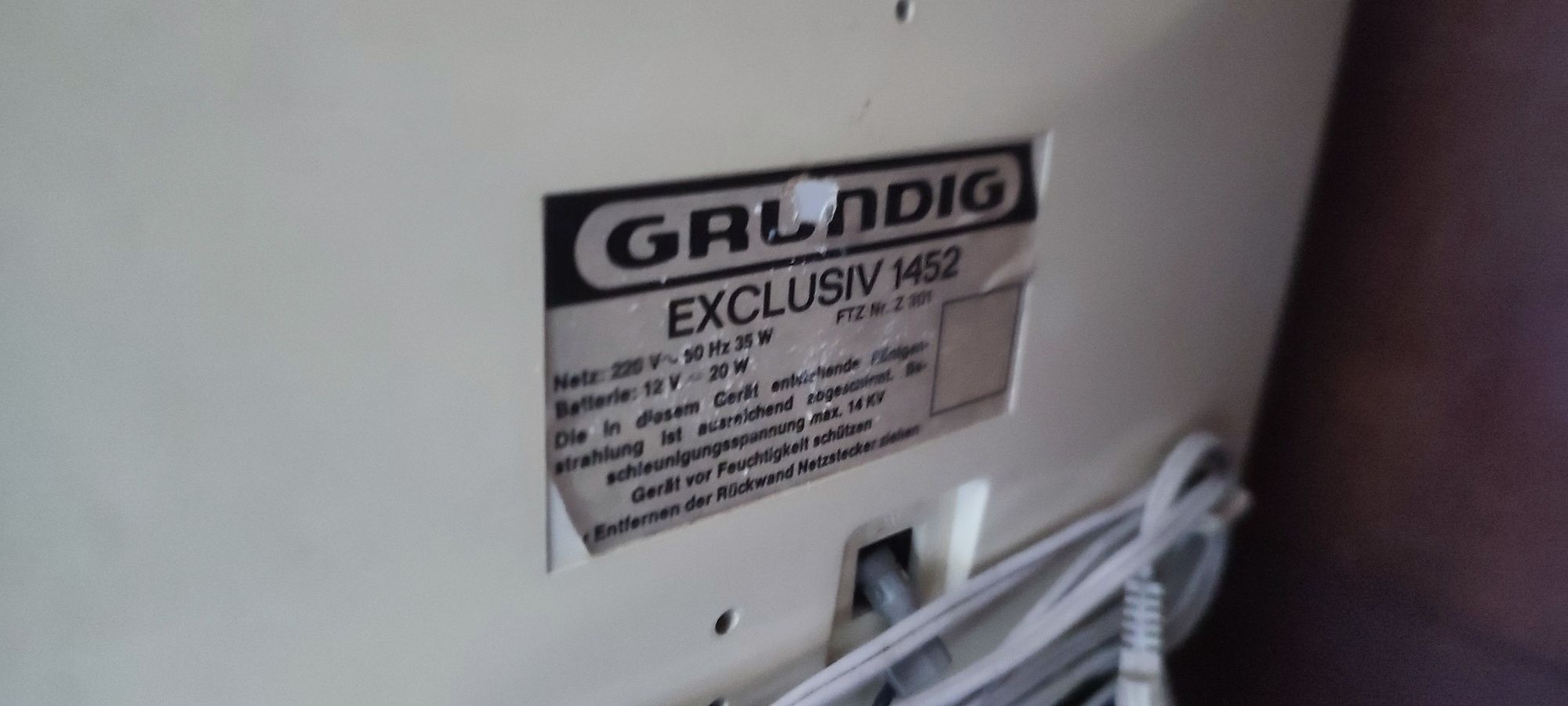 TV analógica Grundig Exclusiv 1452