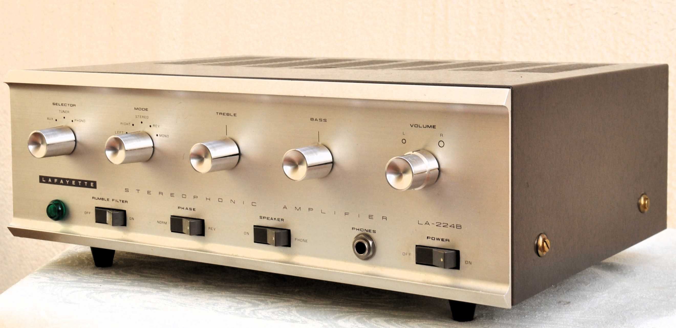 Stereophonic Amplifier Lafayette LA-224B - Válvulas