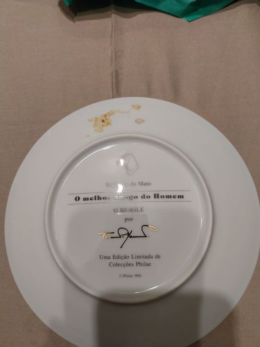 Pratos de coleção (conjunto de 8)