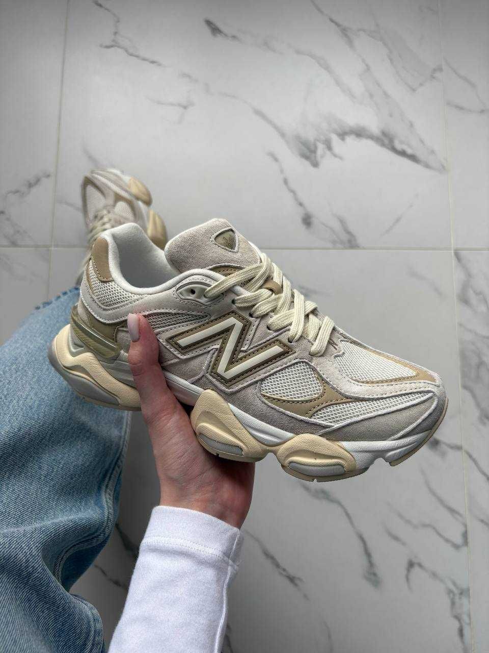 New Balance 9060 Sea Salt Brown Оригинал