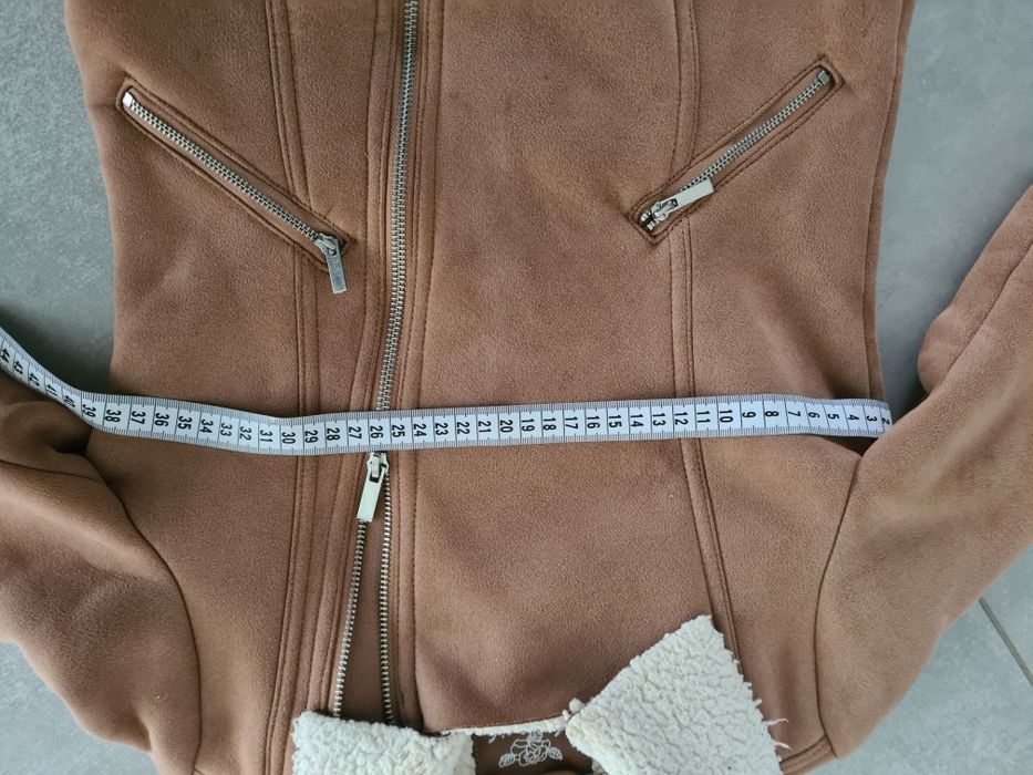 Kurtka kożuszek 134 cm (posiadam 2 sztuki)bliźniaki