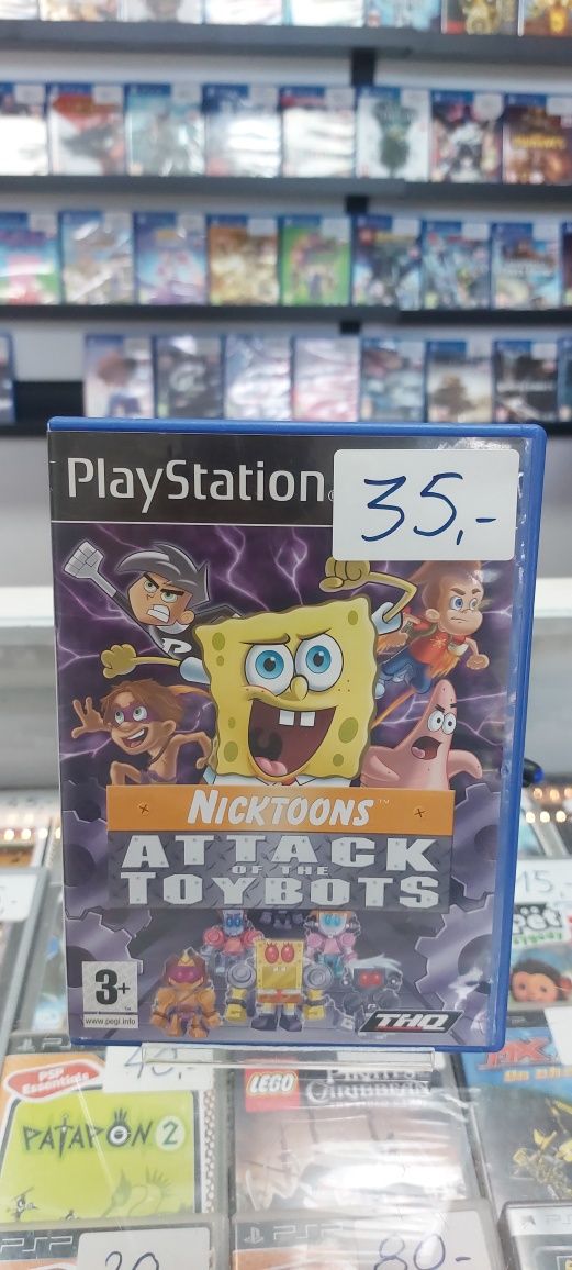 Nicktoons Attack of the Toybots - PS2
