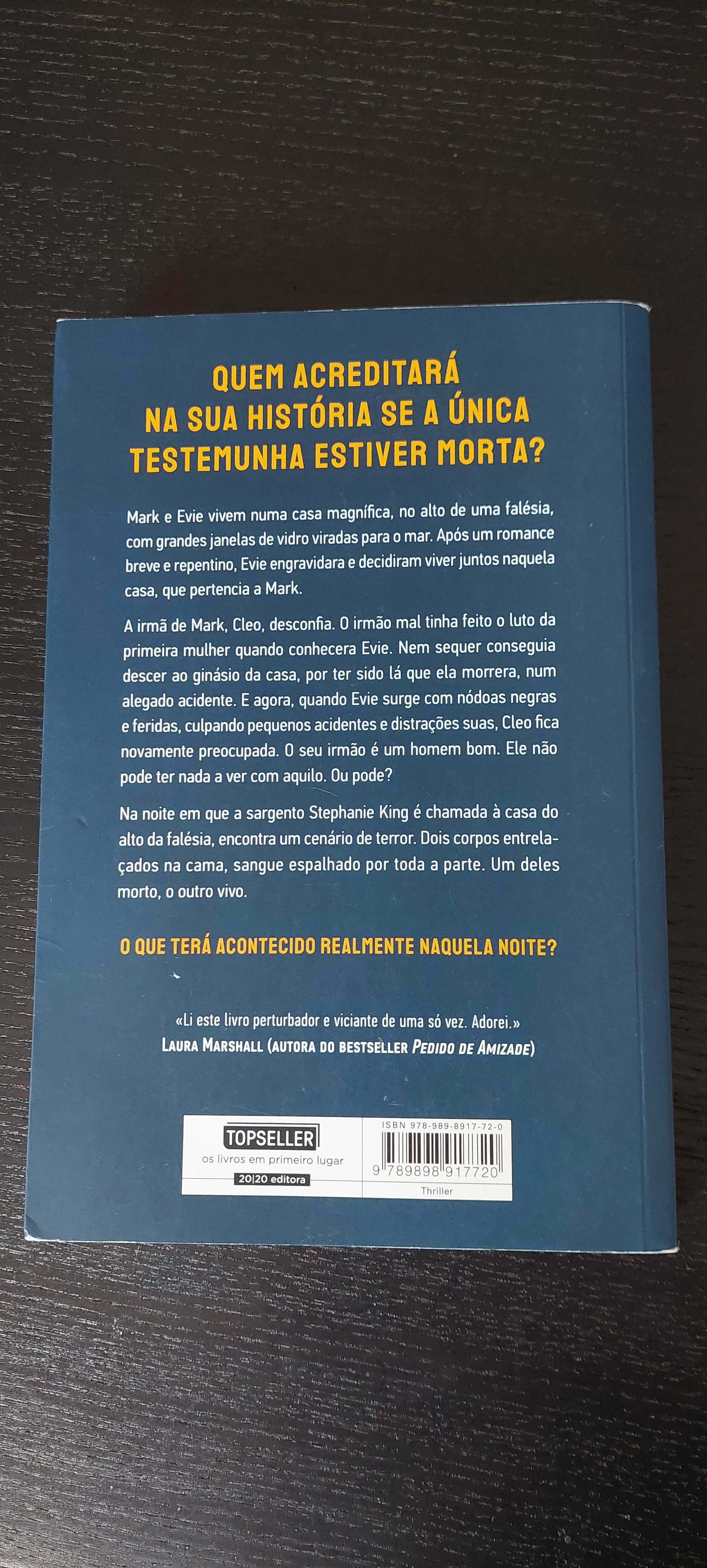 Livro "A Rapariga da Falésia