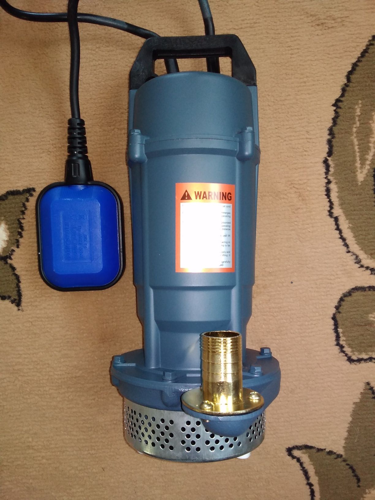 Запчастини дренажний насос Kenle QDX P210 1600Вт.