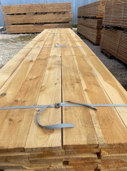 Дошка, брус і рейка обрізна та необрізна оптом по Україні