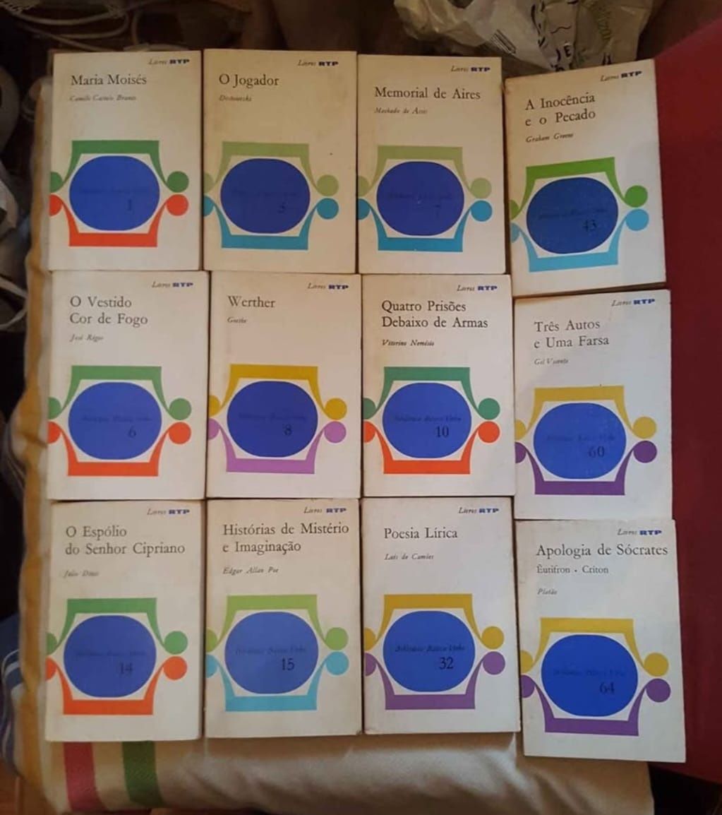 Livros Antigos da RTP vários