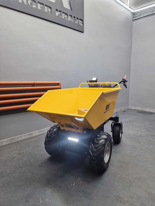 Elektryczne wozidło kołowe taczka BK500HE 500kg Transporter
