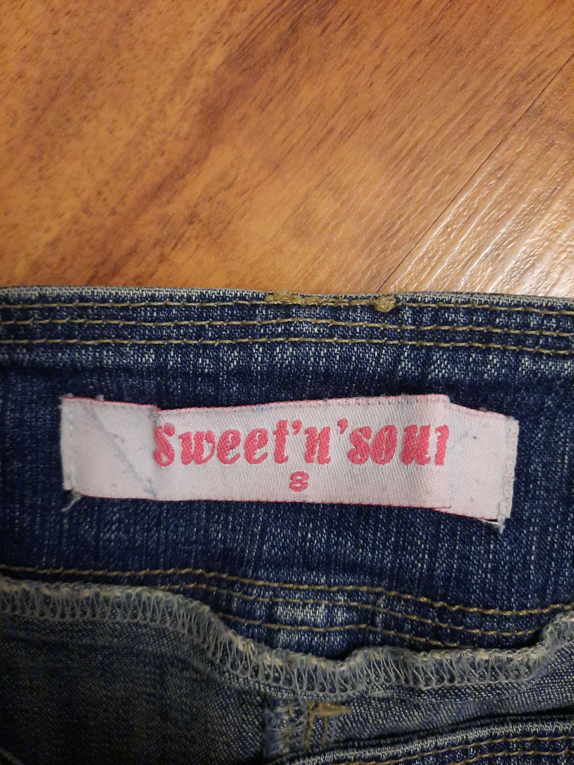 Spódnica jeansowa spódniczka typu jeans midi Sweet n Sour rozmiar 8 S