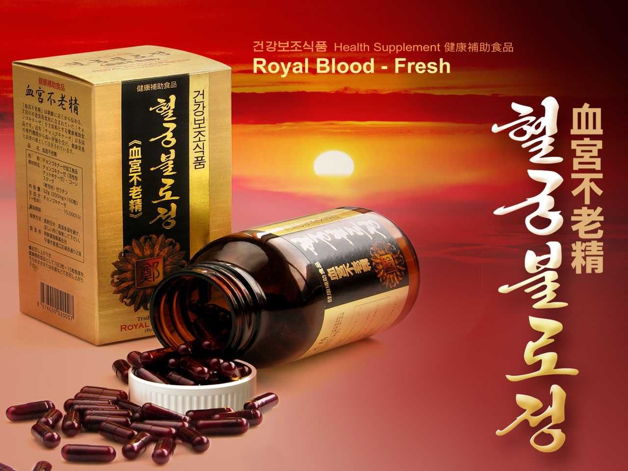 "Royal Blood-Freesh" koncentrat soi z Korei Północnej