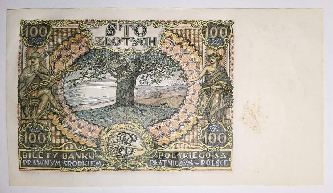 100 złotych 1932 Ser.AY +X+