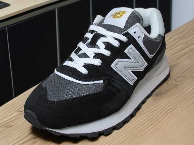 Кросівки New Belance winter, нью беланс чорно-білі, зимові (0239)