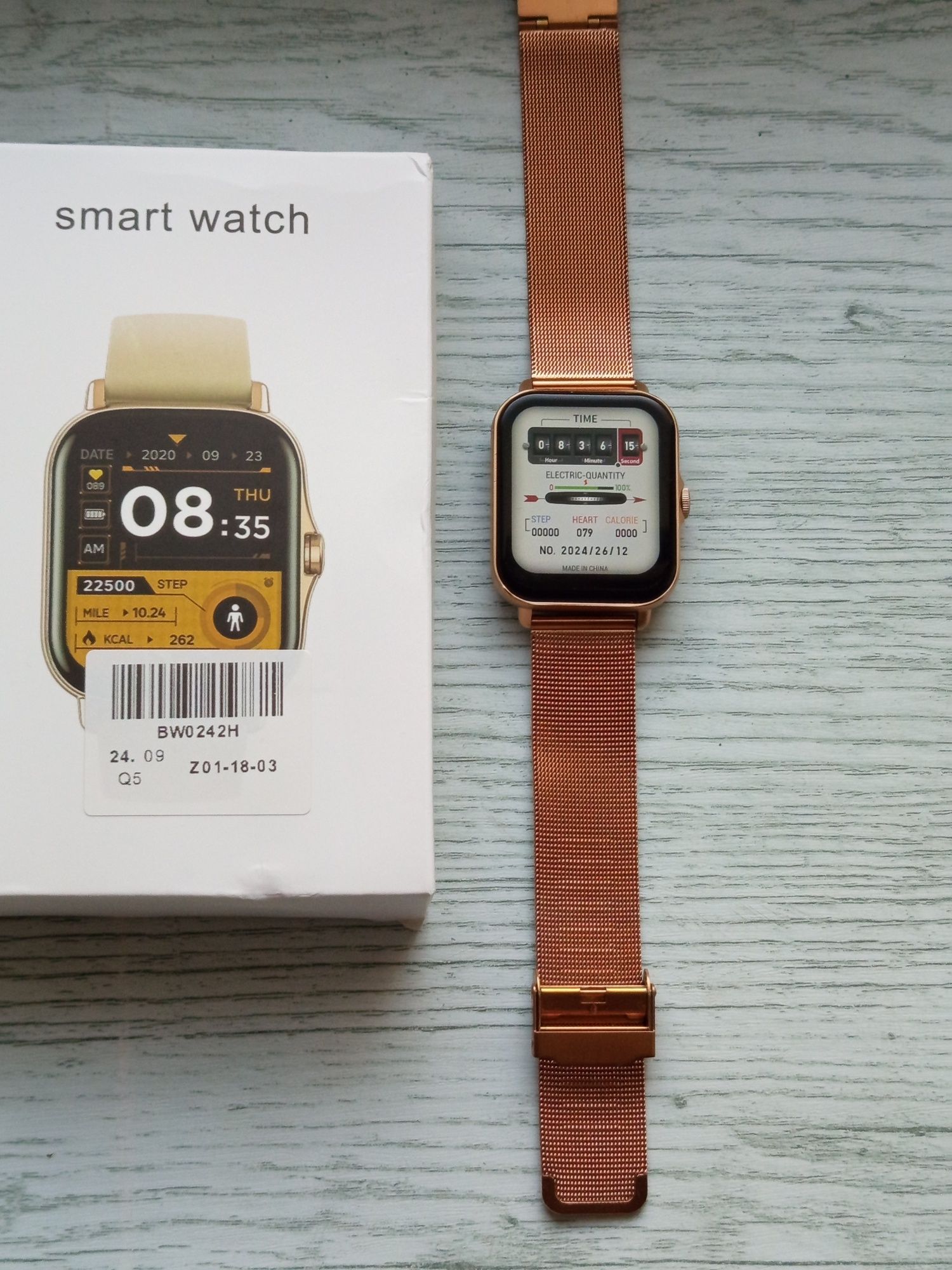 Damski zegarek Smart Watch z dwoma paskami