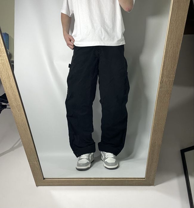 Широкі штани Carhartt 34/34 work pants широкте карго штаны кархартт