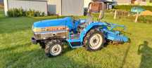 Traktorek iseki  wąski 4x4 21 km wspomaganie ciągnik tur kubota yanmar