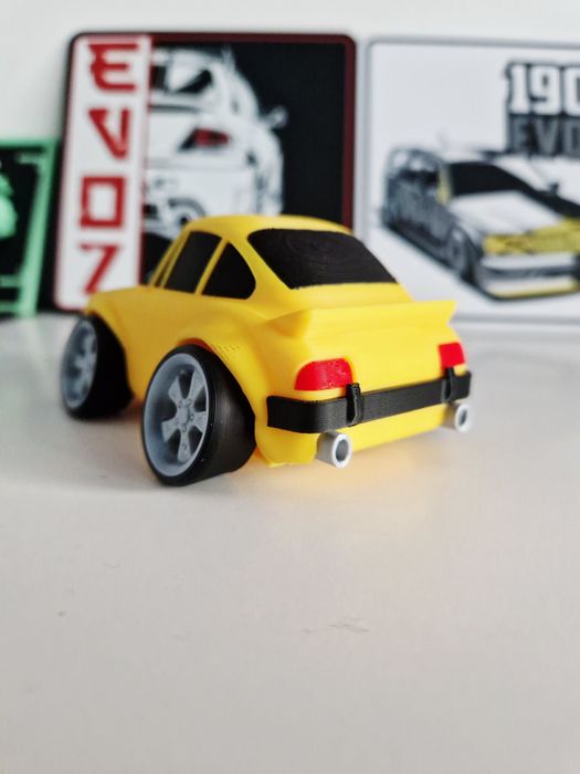 Porsche 911 Tooned samochód sportowy hot wheels