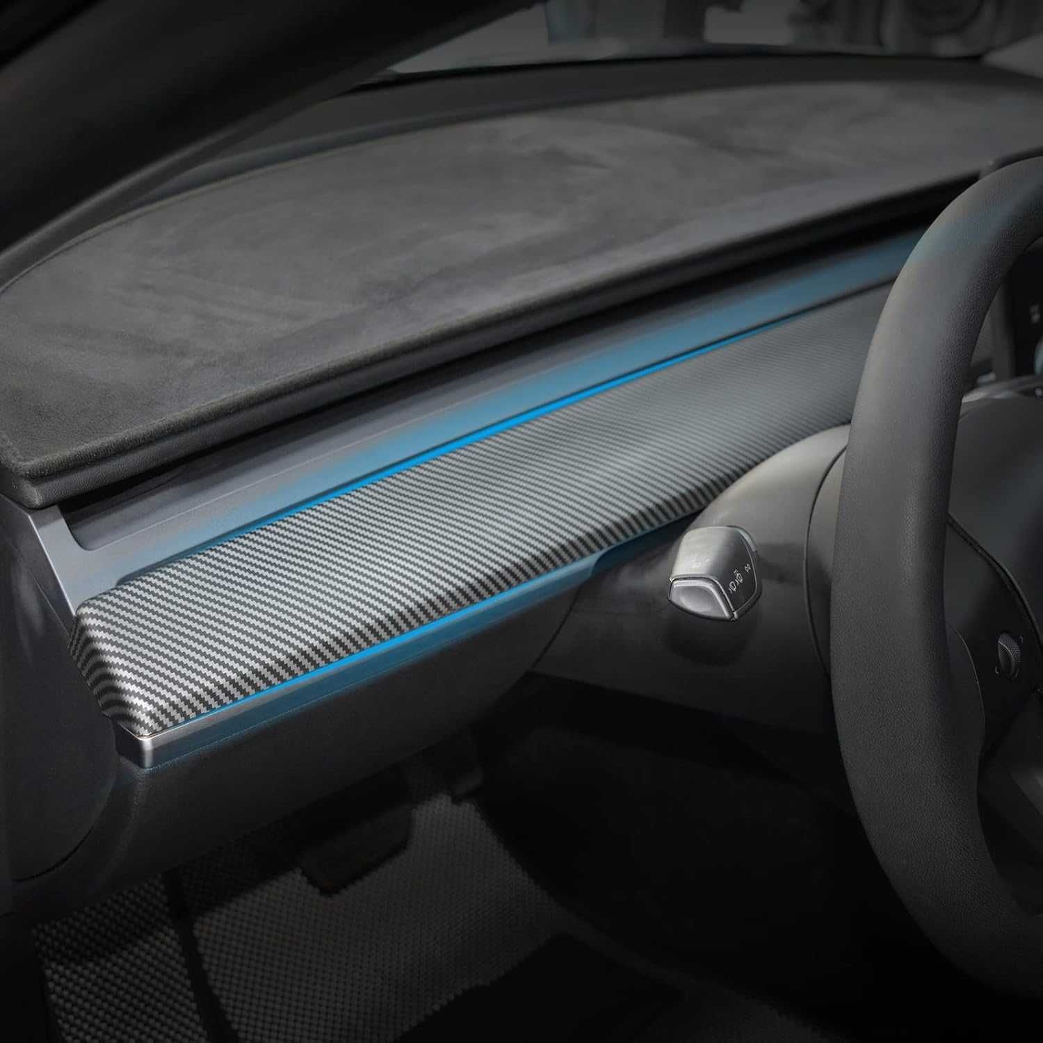 Kit de Fibra de Carbono Mate para Tesla Model 3/Y