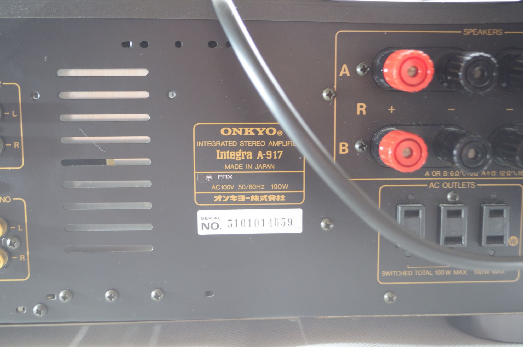 Wzmacniacz ONKYO A917 odpowiednik A8850