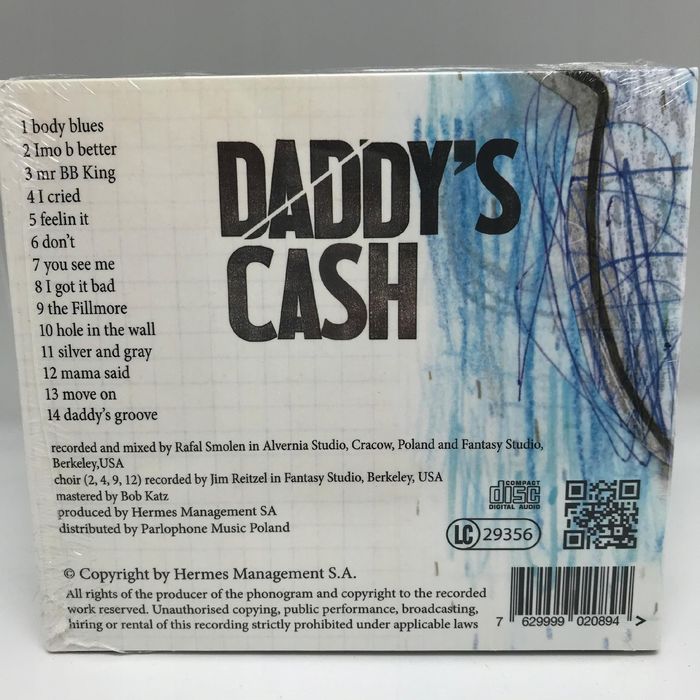 cd - daddy's cash - body blues