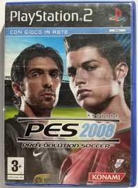 PES 2008 (PS2) wersja włoska i portugalska