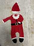 Babygrow Natal em veludo, 12 meses