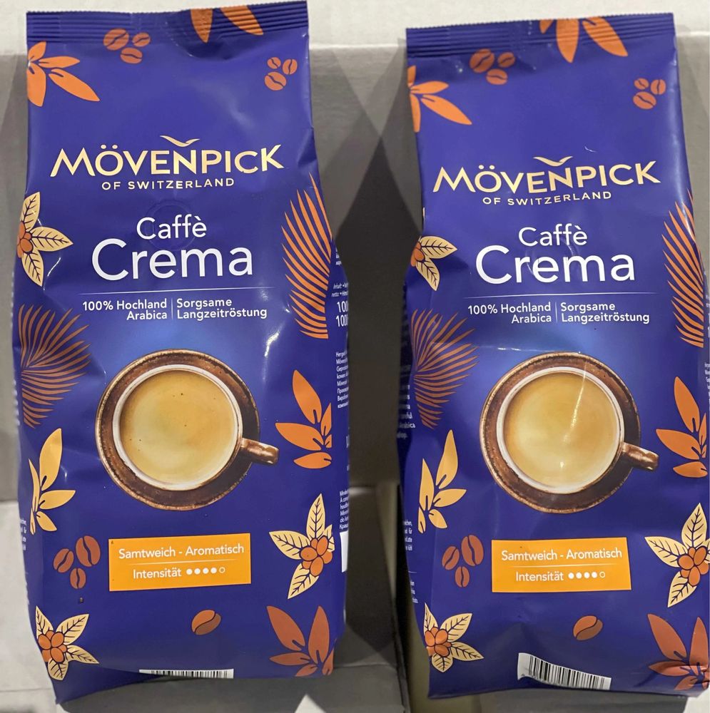 Кава зерно Movenpick El Autentico Gusto Italiano Espresso Caffe Crema